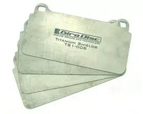 Girodisc Titanium Pad Shields Front for BMW G29 Z4 | Toyota GR Supra 2019-2023