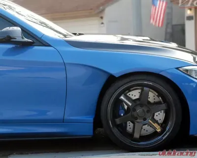 Victory Function 12 mm CFRP Front Wide Fenders Extension BMW M4 (F82) 2014+ - VF-M4-CFRP