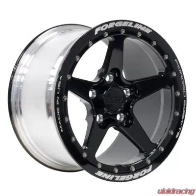 Forgeline Drag Series CF1R Beadlock Wheel 18x11 5x112 27mm 18 - RAW-W7402H