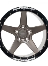 Forgeline Drag Series CF1R Beadlock Wheel 18x11 5x112 27mm 18                                     - RAW-W7402H - Image 3