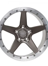 Forgeline Drag Series CF1R Beadlock Wheel 18x11 5x112 27mm 18                                     - RAW-W7402H - Image 4