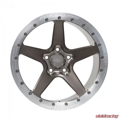 Forgeline Drag Series CF1R Beadlock Wheel 18x11 5x112 27mm 18 - RAW-W7402H