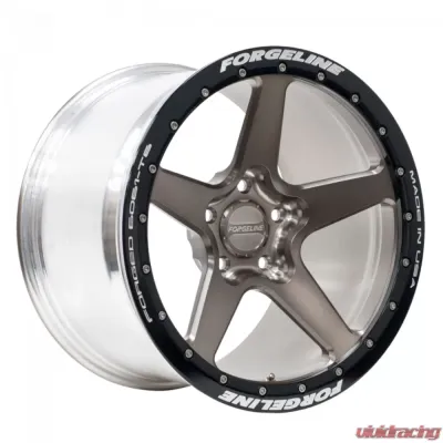 Forgeline Drag Series CF1R Beadlock Wheel 18x11 5x112 27mm 18 - RAW-W7402H