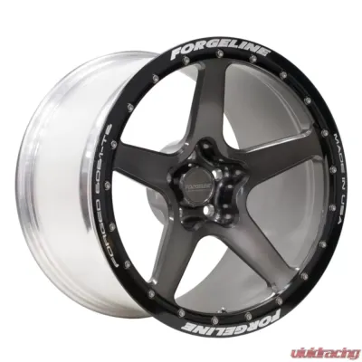 Forgeline Drag Series CF1R Beadlock Wheel 18x11 5x112 27mm 18 - RAW-W7402H