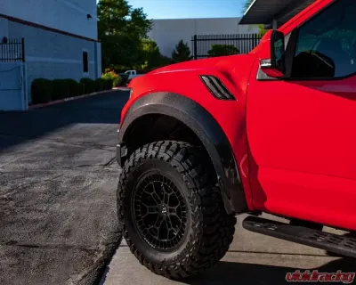 Anderson Composit's Carbon Fiber Front Fender Flares Ford Raptor 2017-2020 - AC-FLR17FDRA-F
