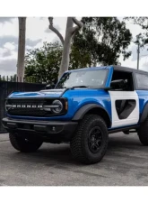 Anderson Composites Fiberglass Halo Doors With Carbon Fiber Inserts (2-Door) Ford Bronco 2021-2023                                     - AC-DD21FDBR2D-HA-PC - Image 7