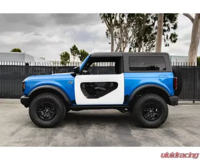 Anderson Composites Fiberglass Halo Doors With Carbon Fiber Inserts (2-Door) Ford Bronco 2021-2023 - AC-DD21FDBR2D-HA-PC
