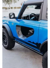 Anderson Composites Fiberglass Halo Doors With Carbon Fiber Inserts (2-Door) Ford Bronco 2021-2023                                     - AC-DD21FDBR2D-HA-PC - Image 10