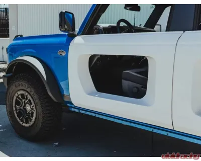 Anderson Composites Front Fiberglass Halo Doors (4-Door) Ford Bronco 2021-2023 - AC-DD21FDBR4D-HA-F-GF
