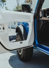 Anderson Composites Front Fiberglass Halo Doors (4-Door) Ford Bronco 2021-2023                                     - AC-DD21FDBR4D-HA-F-GF - Image 7