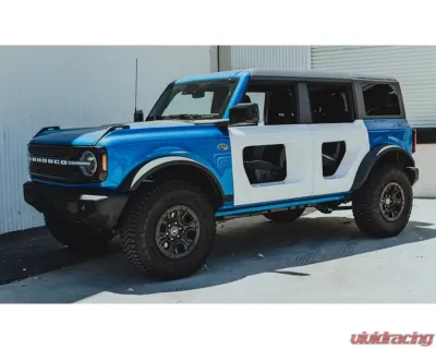 Anderson Composites Front Fiberglass Halo Doors (4-Door) Ford Bronco 2021-2023 - AC-DD21FDBR4D-HA-F-GF