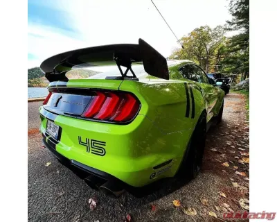 Anderson Composites Carbon Fiber High Wing Spoiler Ford Mustang Shelby GT500 Type-TPW 2020-2023 - AC-RS20FDMU500-TPW