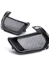 Anderson Composites Carbon Fiber Front Bumper Air Duct Bezels for Ford Mustang Mach 1 2021-2023                                     - AC-ADB21FDMUM1 - Image 3