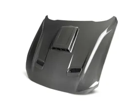 Anderson Composites Type-Sk Carbon Fiber Double Sided Hood Ford Mustang Mach 1 2021-2023
