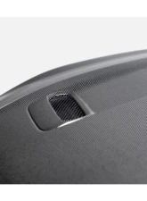 Anderson Composites Type-Sk Carbon Fiber Double Sided Hood Ford Mustang Mach 1 2021-2023                                     - AC-HD21FDMUM1-SK-DS - Image 3