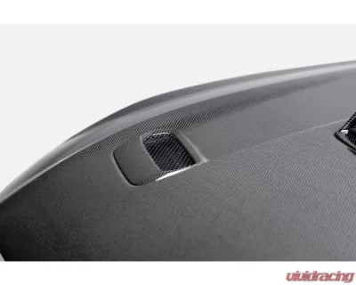 Anderson Composites Type-Sk Carbon Fiber Double Sided Hood Ford Mustang Mach 1 2021-2023 - AC-HD21FDMUM1-SK-DS