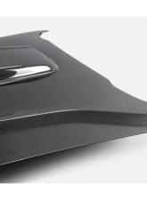 Anderson Composites Type-Sk Carbon Fiber Double Sided Hood Ford Mustang Mach 1 2021-2023                                     - AC-HD21FDMUM1-SK-DS - Image 6