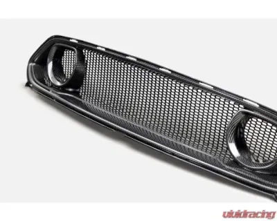Anderson Composites Carbon Fiber Upper Grille Ford Mustang Mach 1 2021-2023 - AC-UG21FDMUM1