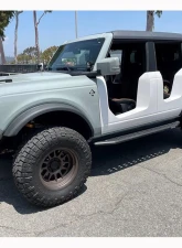 Anderson Composites Front Roadster Doors (Pair) Ford Bronco 4DR 2021-2023                                     - AC-DD21FDBR4D-RD-F-GF - Image 7