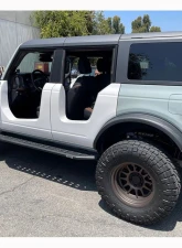 Anderson Composites Front Roadster Doors (Pair) Ford Bronco 4DR 2021-2023                                     - AC-DD21FDBR4D-RD-F-GF - Image 8