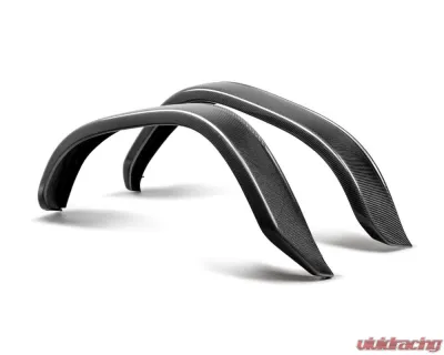 Anderson Composites Everglades Style Carbon Fiber Front Flares for Ford Bronco 4-Door 2021-2023 - AC-FLR22FDBREG-F