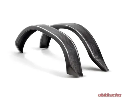 Anderson Composites Everglades Style Carbon Fiber Rear Flares Ford Bronco 4-Door 2021-2023 - AC-FLR22FDBREG-R