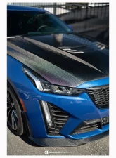 Anderson Composites Front Bumper Lower Grille Trim Cadillac CT5-V 2022-2025                                     - AC-LT22CT5BW - Image 2