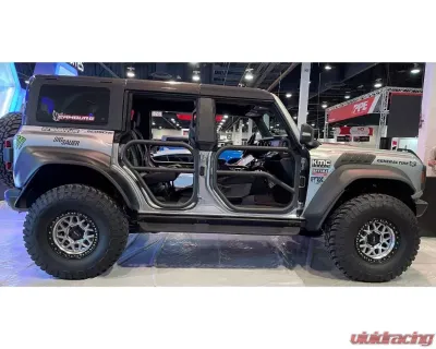 Anderson Composite Carbon Fiber Tube Doors  Front & Rear 4-Door Ford Bronco 2021-2023 - AC-TD21FDBR4D
