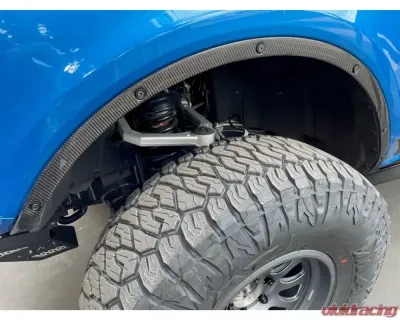 Anderson Composites Front & Rear Carbon Fiber Fender Flare Kit Ford Bronco 2-DR 2021+ - AC-FDL21FDBR2D