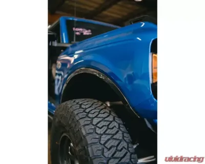 Anderson Composites Front & Rear Carbon Fiber Fender Flare Kit Ford Bronco 4-DR 2021+ - AC-FDL21FDBR4D