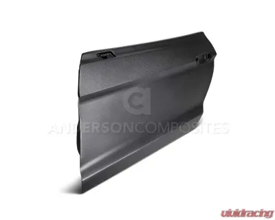 Anderson Composites Dry Carbon Doors Ford Mustang GT 2015-2023 - AC-DD15FDMU-DRY