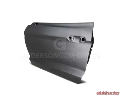 Anderson Composites Dry Carbon Doors Ford Mustang GT 2015-2023 - AC-DD15FDMU-DRY