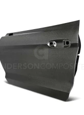 Anderson Composites Carbon Fiber Doors Pairs Ford Mustang 2015-2023                                     - AC-DD15FDMU - Image 3