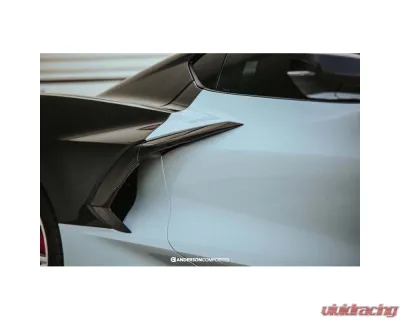 Anderson Composites Carbon Fiber Door Handle for Chevrolet Corvette C8 Stingray 2020-2024 - AC-DHC20CHC8