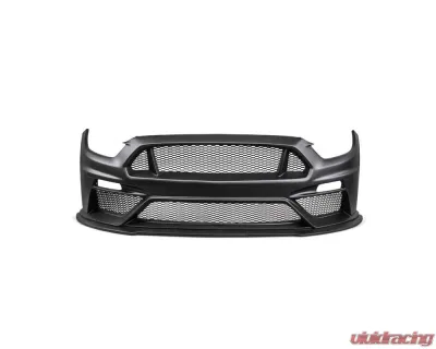 Anderson Composites Type-TT Fiberglass Front Bumper Ford Mustang GT 2015-2023 - AC-FB15FDMU-TT-GF
