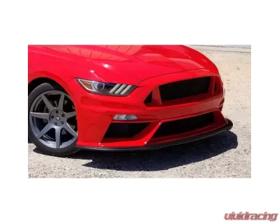 Anderson Composites Type-TT Fiberglass Front Bumper Ford Mustang GT 2015-2023 - AC-FB15FDMU-TT-GF