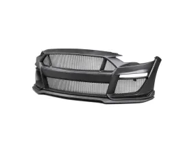 Anderson Composites Type-ST Fiberglass Front Bumper w/ Fiberglass Front Lip Ford Mustang Ecoboost | GT 2018-2023
