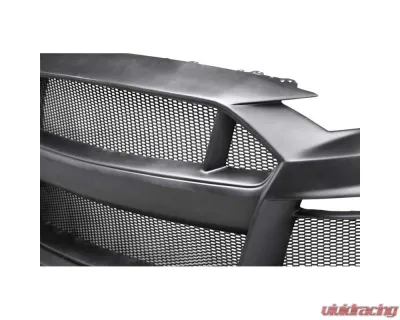 Anderson Composites Type-ST Fiberglass Front Bumper w/ Fiberglass Front Lip Ford Mustang Ecoboost | GT 2018-2023 - AC-FB18FDMU-ST-GF