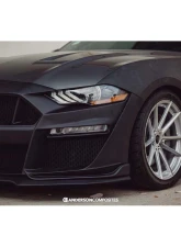 Anderson Composites Type-ST Fiberglass Front Bumper w/ Fiberglass Front Lip Ford Mustang Ecoboost | GT 2018-2023                                     - AC-FB18FDMU-ST-GF - Image 5