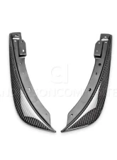 Anderson Composites Carbon Fiber Front Bumper Canards OEM-Style Dodge Challenger 2009-2014                                     - AC-FBC0910DGCH-OE - Image 2