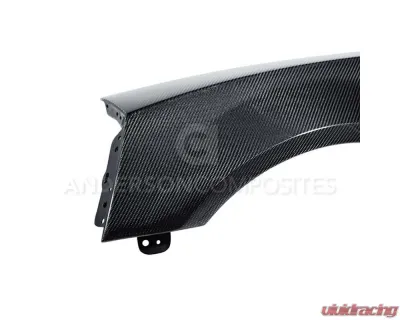 Anderson Composites Carbon Fiber OEM Style Fenders for Chevrolet Camaro 2010-2015 - AC-FF1011CHCAM-OE