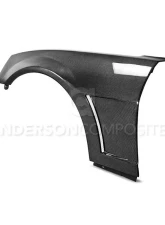 Anderson Composites Carbon Fiber Type-SS Fenders for Chevrolet Camaro 2010-2015                                     - AC-FF1011CHCAM-SS - Image 3