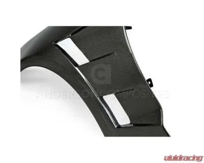 Anderson Composites Carbon Fiber Fenders Ford Mustang 2015-2023 - AC-FF15FDMU-AT