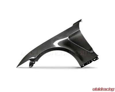 Anderson Composites Carbon Fiber Vented Fenders for Ford Mustang GT 2015-2017, Gloss Finish - AC-FF15FDMU-GR