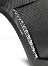Anderson Composites 0.4 Inch Wide Type-SS Carbon Fiber Fenders Chevrolet Camaro 2016-2020                                     - AC-FF16CHCAM-SS - Image 4