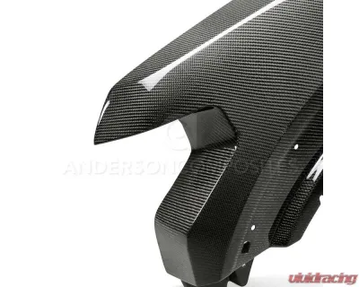Anderson Composites Carbon Fiber Vented Fender Set for Ford Raptor 2017-2020, Gloss Finish - AC-FF17FDRA