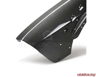 Anderson Composites Carbon Fiber Front Fenders (Pair) Dodge Demon 2018 - AC-FF18DGCHHC