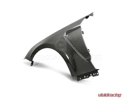 Anderson Composites Type-GR (GT350 Style) 0.4 Inch Wider Vented Carbon Fiber Fender Set Ford Mustang GT | EcoBoost | V6  2015-2023 - AC-FF18FDMU-GR