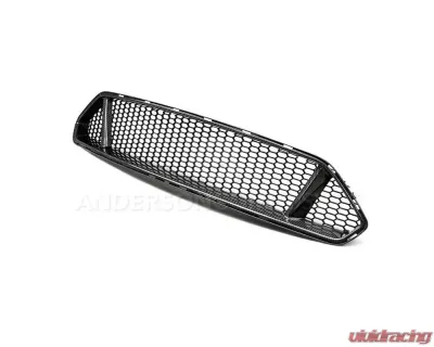 Anderson Composites Type-GT Carbon Fiber Upper Grille Ford Mustang GT | EcoBoost | V6 2015-2023 - AC-FG18FDMU-GT