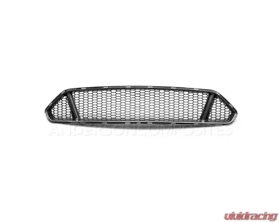 Anderson Composites Type-GT Carbon Fiber Upper Grille Ford Mustang GT | EcoBoost | V6 2015-2023 - AC-FG18FDMU-GT